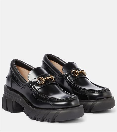 gucci fringe horsebit loafer|gucci harald horsebit platform loafer.